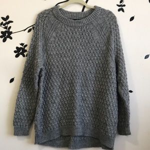 Gray Oversized Sweater